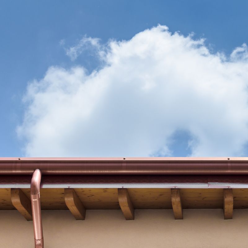 Copper Rain Gutter Service in Clarksville, TN
