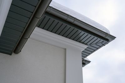 Completed Seamless Gutter System